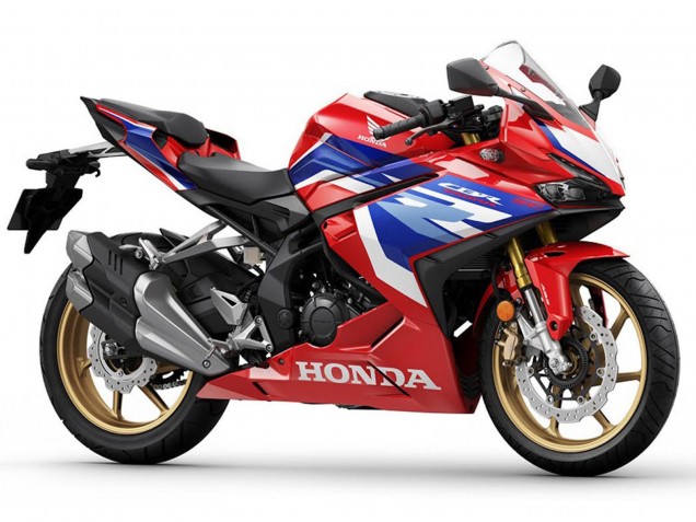 Billigste Honda CBR250RR Motorrad Verkleidung 2023-2024 - Rot Blau Weiss