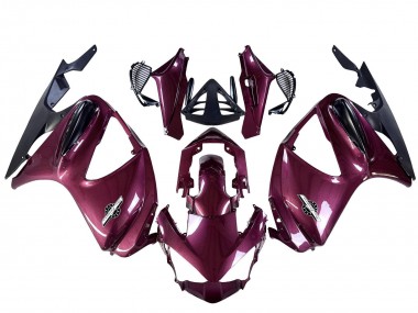 Billigste Honda ST1300 Motorrad Verkleidung 2002-2016 - Lila Matt Schwarz