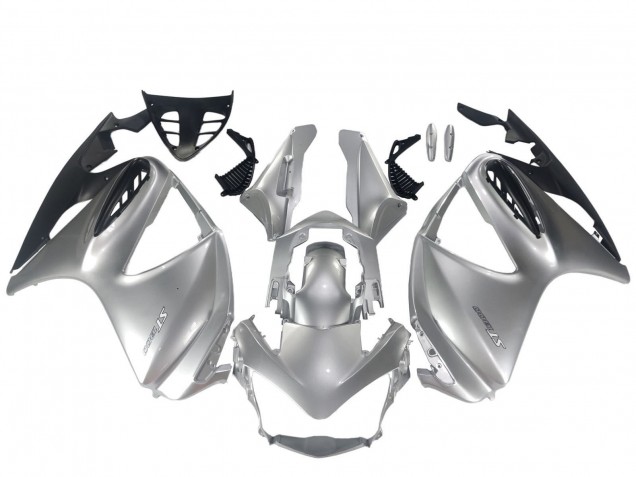 Billigste Honda ST1300 Motorrad Verkleidung 2002-2016 - Silber Matt Schwarz