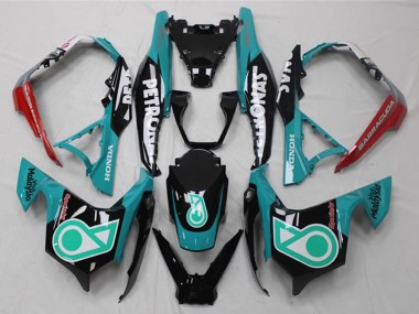 Billigste Honda ADV150 Motorrad Verkleidung 2018-2021 - Blau Grun Rot Glanzendes Schwarz Petronas