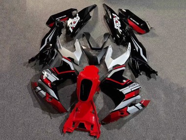 Billigste Honda ADV160 Motorrad Verkleidung 2022-2024 - Silber Rot Glanzendes Schwarz