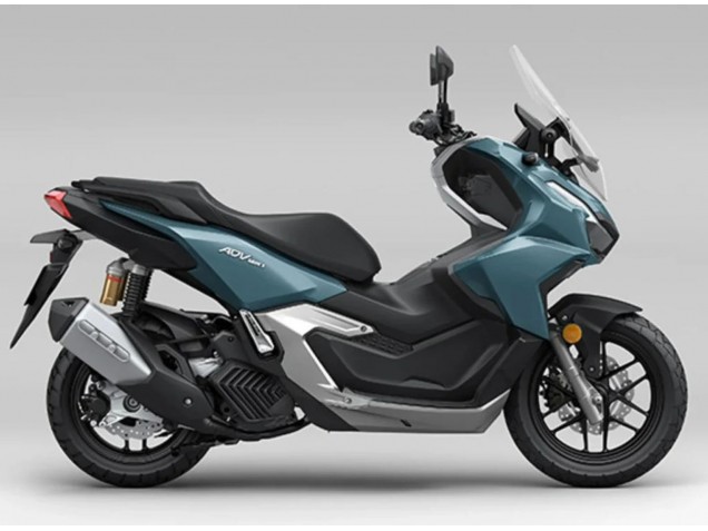 Billigste Honda ADV160 Motorrad Verkleidung 2022-2024 - Dunkel Grun Schwarz