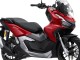 Billigste Honda ADV160 Motorrad Verkleidung 2022-2024 - Silber Rot Matt Schwarz