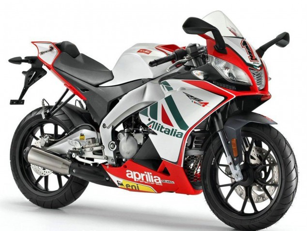 Billigste Aprilia RS4 50 125 Motorrad Verkleidung 2012-2018 - Weiss Rot Grun Gelb Alitalia