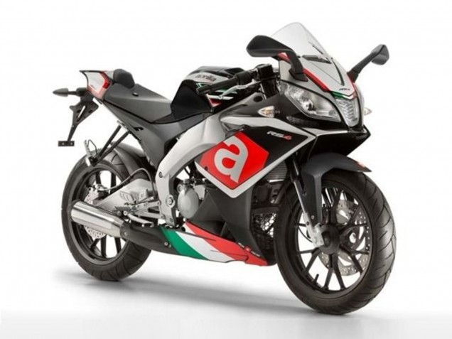 Billigste Aprilia RS4 50 125 Motorrad Verkleidung 2012-2018 - Weiss Rot Grun Matt Schwarz