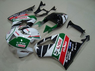 Billigste Honda VTR1000 Motorrad Verkleidung 2000-2006 - Weiss Rot Grun Glanzendes Schwarz Castrol