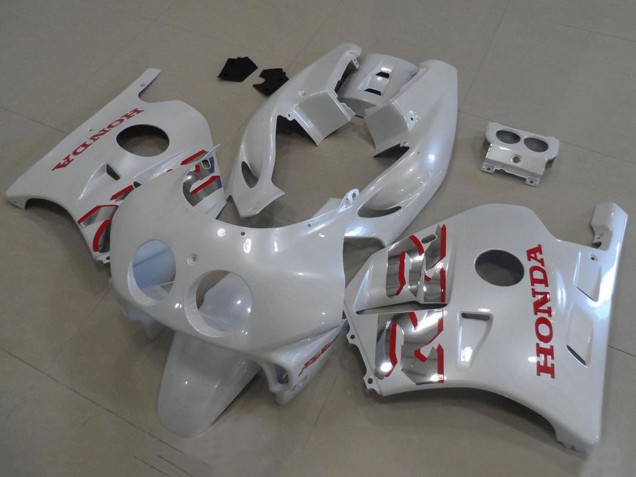 Billigste Honda CBR250RR MC22 Motorrad Verkleidung 1990-1998 - Perl Weiss Rot