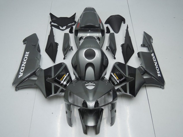 Billigste Honda CBR600RR Motorrad Verkleidung Kit 2005-2006 - Grau Schwarz