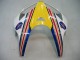 Billigste Honda CBR600RR Motorrad Verkleidung 2005-2006 - Blau Weiss Gelb Rothmans