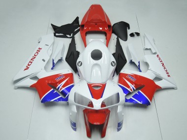 Billigste Honda CBR600RR Motorrad Verkleidung Kit 2005-2006 - Weiss Rot Blau HRC