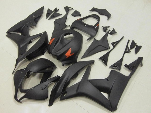 Billigste Honda CBR600RR Motorrad Verkleidung 2007-2008 - Matt Schwarz Rot
