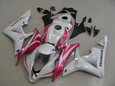 Billigste Honda CBR600RR Motorrad Verkleidung 2007-2008 - Weiss Rosa