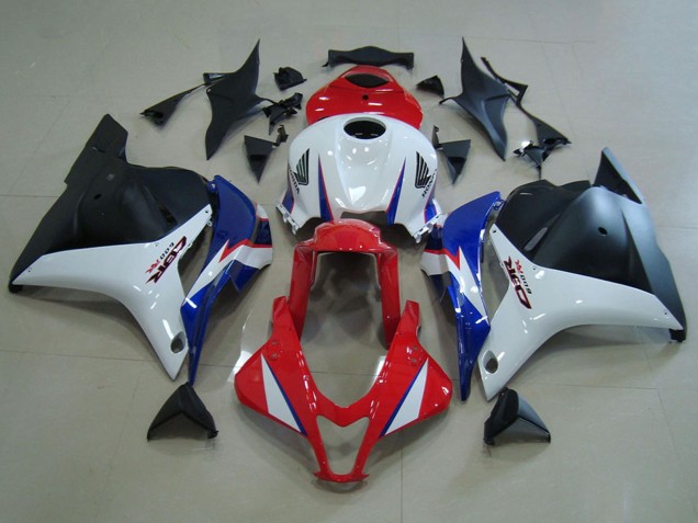 Billigste Honda CBR600RR Motorrad Verkleidung 2009-2012 - Weiss Rot Blau Matt Schwarz