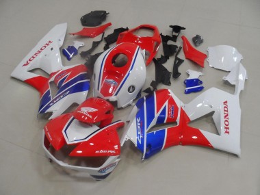 Billigste Honda CBR600RR Motorrad Verkleidung 2013-2023 - Weiss Rot Blau TT Legends