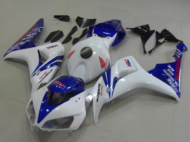 Billigste Honda CBR1000RR Motorrad Verkleidung 2006-2007 - Weiss Blau Rot HRC