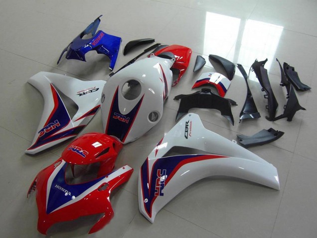 Billigste Honda CBR1000RR Motorrad Verkleidung 2008-2011 - Weiss Rot Blau HRC