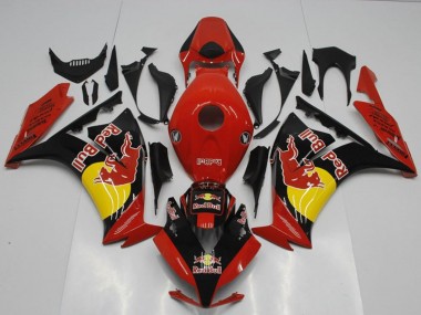 Billigste Honda CBR1000RR Motorrad Verkleidung 2012-2016 - Rot Schwarz Gelb Red Bull