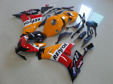 Billigste Honda CBR1000RR Motorrad Verkleidung 2012-2016 - Orange Weiss Rot Glanzendes Schwarz Repsol