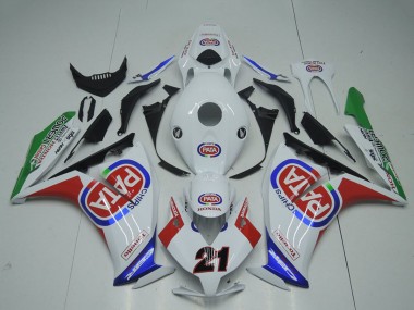Billigste Honda CBR1000RR Motorrad Verkleidung 2012-2016 - Weiss Rot Blau Grun Pata 21