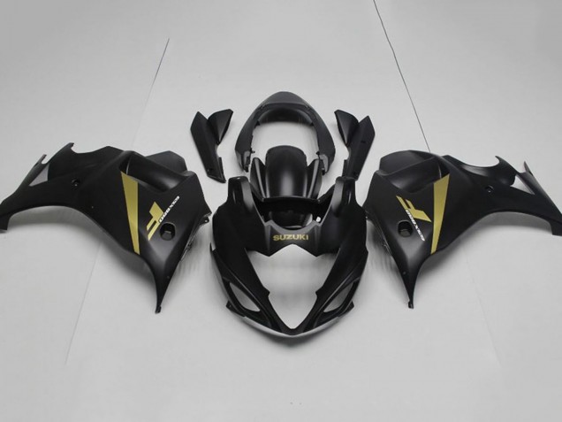 Billigste Suzuki GSX650F Motorrad Verkleidung 2008-2013 - Schwarzes Gold
