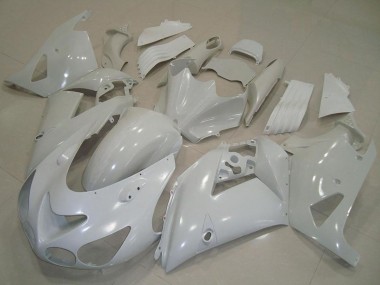 Billigste Kawasaki ZX14R ZZR1400 Motorrad Verkleidung 2006-2011 - Weiss