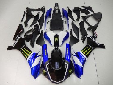 Billigste Yamaha YZF R1 Motorrad Verkleidung 2015-2019 - Blau Weiss Glanzendes Schwarz Grun Monster