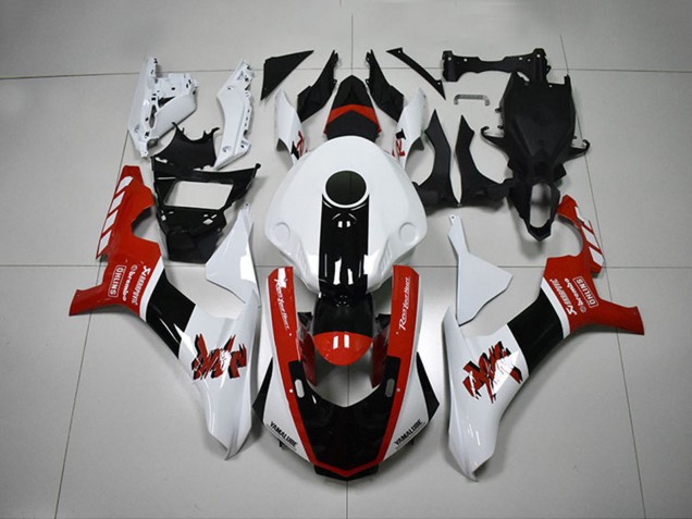 Billigste Yamaha YZF R1 Motorrad Verkleidung 2015-2019 - Weiss Rot Schwarz GYTR