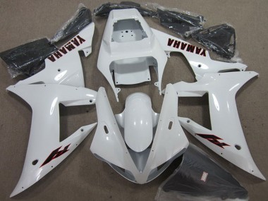 Billigste Yamaha YZF R1 Motorrad Verkleidung 2002-2003 - Weiss