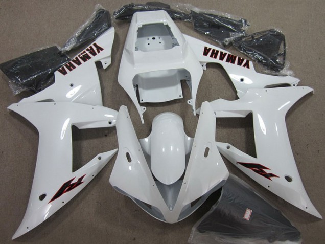 Billigste Yamaha YZF R1 Motorrad Verkleidung 2002-2003 - Weiss