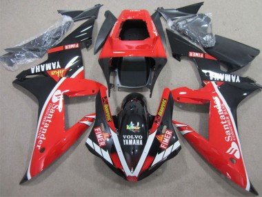 Billigste Yamaha YZF R1 Motorrad Verkleidung 2002-2003 - Rot Weiss Schwarz Fimer Santunder