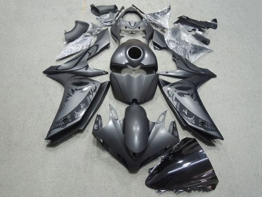 Billigste Yamaha YZF R1 Motorrad Verkleidung 2007-2008 - Matt Schwarz