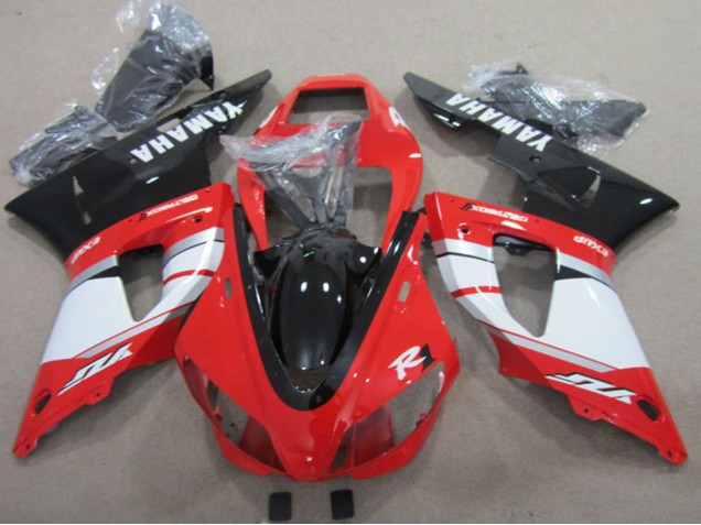 Billigste Yamaha YZF R1 Motorrad Verkleidung 2009-2011 - Rot Weiss Schwarz