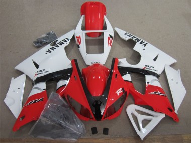 Billigste Yamaha YZF R1 Motorrad Verkleidung 2009-2011 - Weiss Rot Schwarz