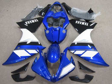 Billigste Yamaha YZF R1 Motorrad Verkleidung 2009-2011 - Blau Weiss Schwarz