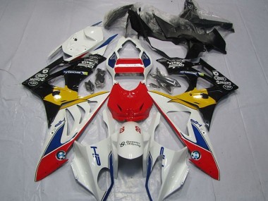 Billigste BMW S1000RR Motorrad Verkleidung 2009-2014 - Weiss Rot Gelb Blau Schwarz HP Castrol
