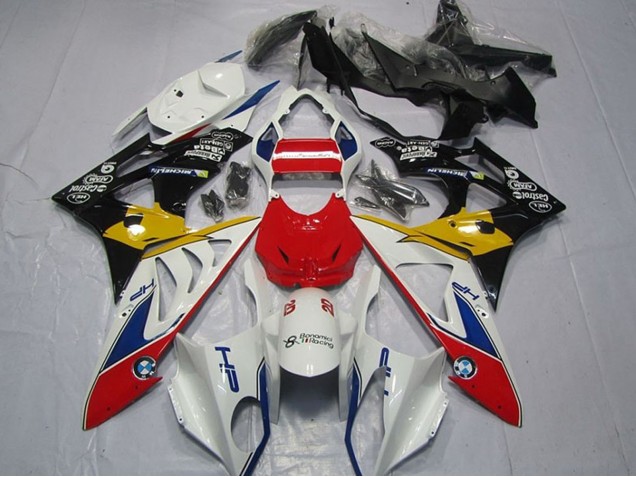 Billigste BMW S1000RR Motorrad Verkleidung 2009-2014 - Weiss Rot Gelb Blau Schwarz HP Castrol