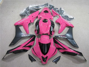Billigste Honda CBR600RR Motorrad Verkleidung Kit 2007-2008 - Rosa Matt Schwarz