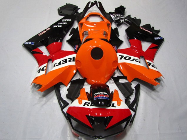 Billigste Honda CBR600RR Motorrad Verkleidungen Kit 2013-2023 - Orange Weiss Rot Glanzendes Schwarz Repsol