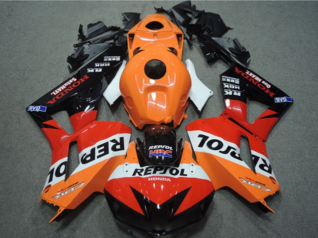 Billigste Honda CBR600RR Motorrad Verkleidung 2013-2023 - Orange Weiss Rot Glanzendes Schwarz Repsol HRC