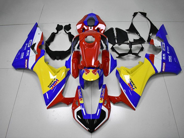 Billigste Honda CBR1000RR Motorrad Verkleidung 2017-2023 - Weiss Rot Blau Gelb HRC