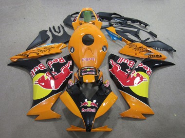 Billigste Honda CBR1000RR Motorrad Verkleidung 2012-2016 - Orange Gelb Glanzendes Schwarz Red Bull