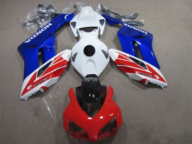 Billigste Honda CBR1000RR Motorrad Verkleidung 2004-2005 - Weiss Rot Blau