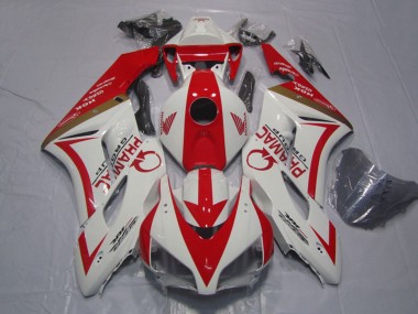 Billigste Honda CBR1000RR Motorrad Verkleidung 2004-2005 - Weiss Rot Pramac