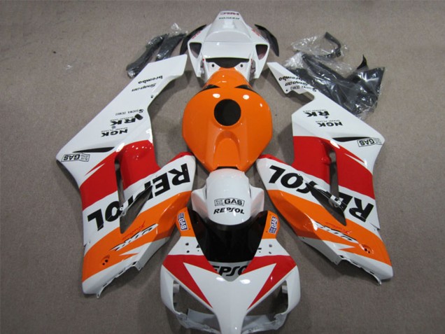 Billigste Honda CBR1000RR Motorrad Verkleidung 2004-2005 - Weiss Orange Rot Schwarz Repsol