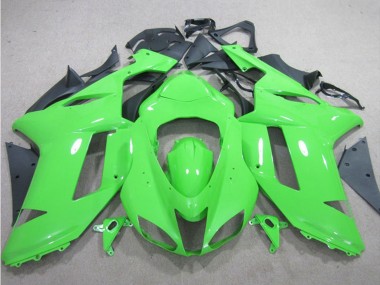 Billigste Kawasaki ZX6R Motorrad Verkleidung 2007-2008 - Grun