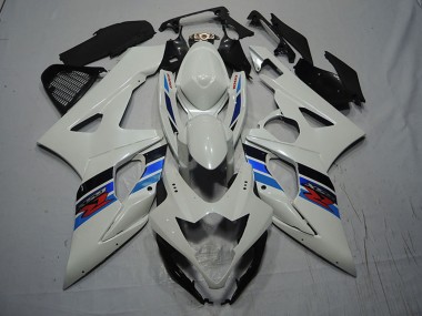 Billigste Suzuki GSXR 1000 Motorrad Verkleidung Kit 2007-2008 - Weiss Blau Rot
