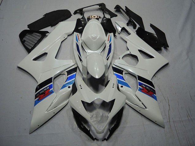 Billigste Suzuki GSXR 1000 Motorrad Verkleidung Kit 2007-2008 - Weiss Blau Rot