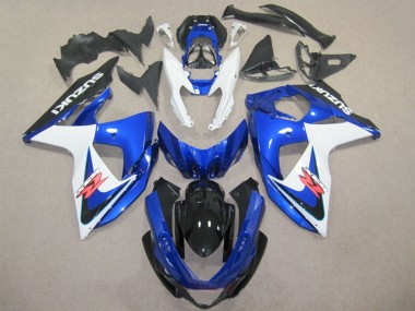 Billigste Suzuki GSXR 1000 Abs Verkleidungen 2009-2016 - Weiss Blau Schwarz