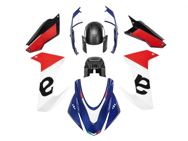 Billigste Aprilia RS660 Motorrad Verkleidung 2020-2024 - Weiss Blau Rot