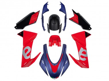 Billigste Aprilia RS660 Motorrad Verkleidung 2020-2024 - Blau Rot